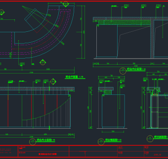 招商银行装饰施工图，银行CAD施工图纸下载