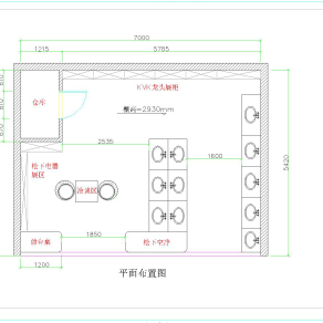 现代卫浴店面设计CAD图dwg文件下载