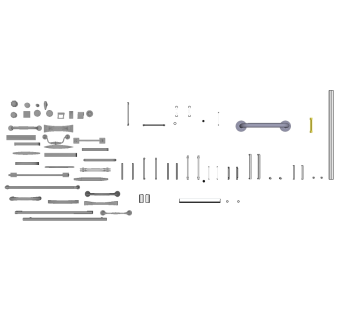 现代新中式门把手草图大师模型，门把手SU模型下载