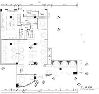 鑫客家万达店经典客家菜馆施工图