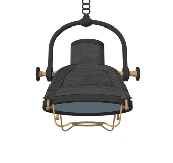  现代射灯轨道灯草图大师模型，射灯sketchup模型下载