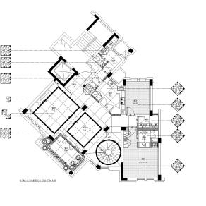 杭州绿城公寓户型图施工图CAD下载、户型图施工图CAD下载