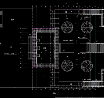 山门建筑施工图，山门CAD建筑图纸下载
