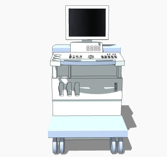 医疗设备草图大师模型，医疗设备skp模型，医疗设备su素材