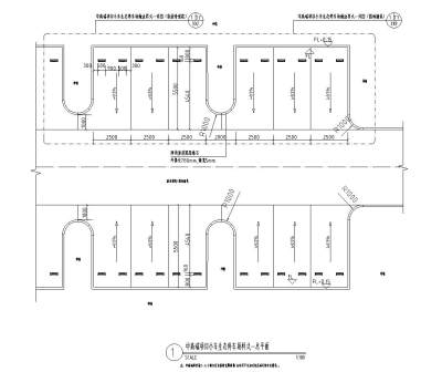 中高端-生态<a href=https://www.yitu.cn/sketchup/tingchechang/index.html target=_blank class=infotextkey><a href=https://www.yitu.cn/su/7668.html target=_blank class=infotextkey>停车场</a></a>(接沥青道路，成品车轮挡)详图一