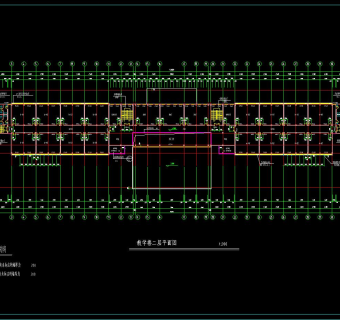 某教学楼建筑施工图CAD图纸