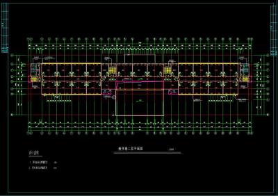 某教学楼建筑施工图CAD图纸