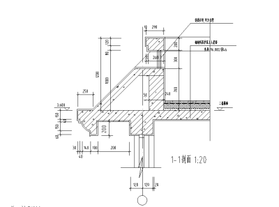 檐口剖面详图