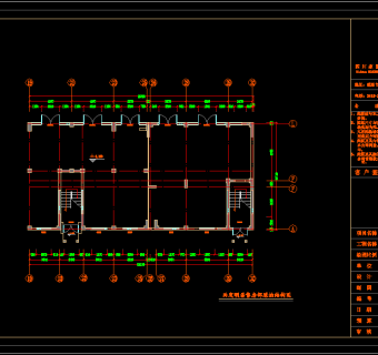 徽派风格售楼部CAD建筑图纸，售楼部CAD图纸下载