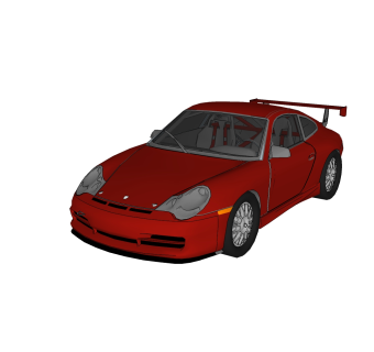 现代汽车免费su模型，现代汽车sketchup模型下载