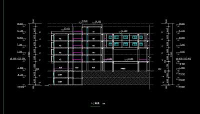 [重庆]5层现代风格小学教学楼建筑方案图