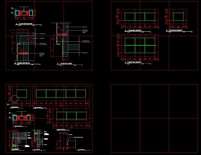 现代办公室效果图CAD施工图机电图，CAD建筑图纸免费下载