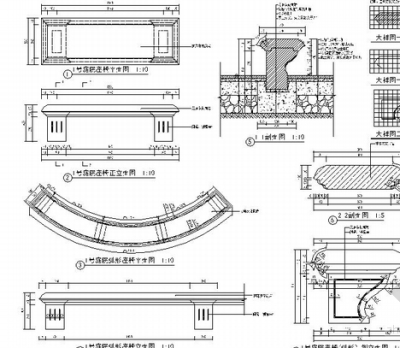 <a href=https://www.yitu.cn/su/7589.html target=_blank class=infotextkey>庭院</a>座椅详图