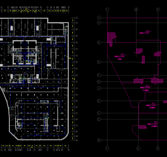 深圳超高层塔楼及高群楼电气图，电气CAD施工图纸下载