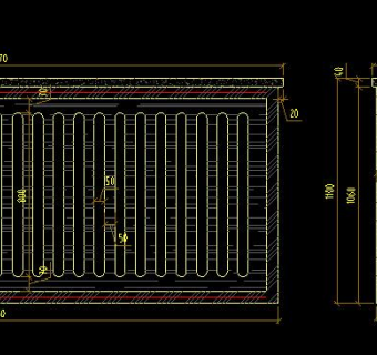 全套麻辣烫店施工图CAD图纸，餐厅cad设计图施工图纸下载