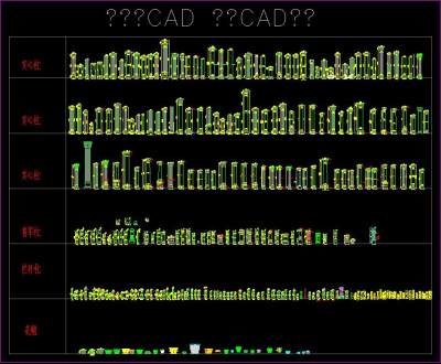 罗马柱圆柱CAD图库，罗马柱设计方案