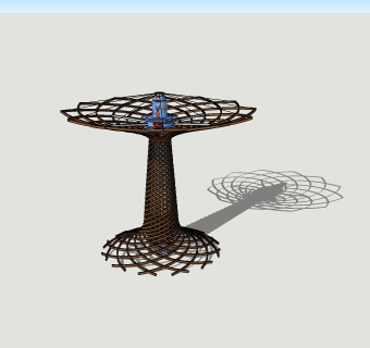 现代世博建筑草图大师模型下载，世博建筑sketchup模型