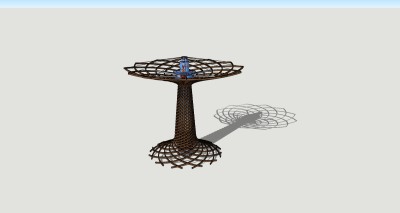 现代世博建筑草图大师模型下载，世博建筑sketchup模型