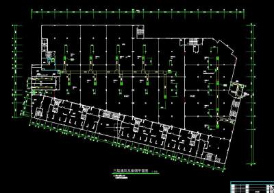 三层通风及排烟<a href=https://www.yitu.cn/su/7392.html target=_blank class=infotextkey>平面</a>图.jpg