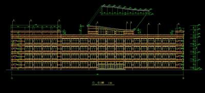 教学楼施工图CAD图纸