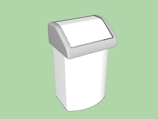 垃圾<em>桶</em>草图大师模型，垃圾<em>桶</em>sketchup模型下载