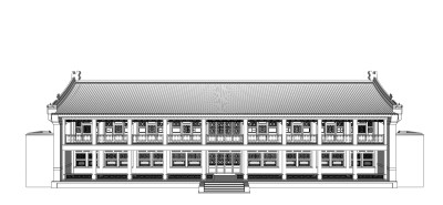 古建筑草图大师模型下载、古建筑su模型下载