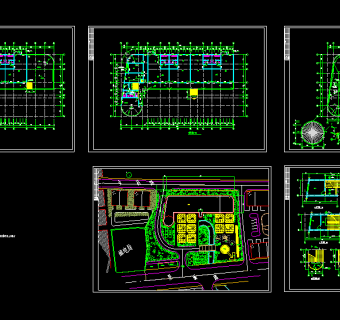 精品幼儿园CAD施工图，幼儿园CAD图纸下载