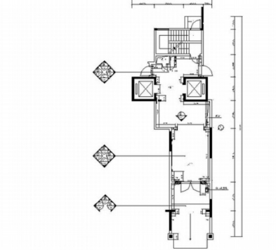 [广东]精品住宅首层大堂及<a href=https://www.yitu.cn/sketchup/dianti/index.html target=_blank class=infotextkey><a href=https://www.yitu.cn/sketchup/diantizoulang/index.html target=_blank class=infotextkey>电梯</a></a>厅竣工图