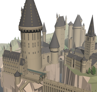 霍格沃茨学院SU模型，霍格沃茨SKP模型