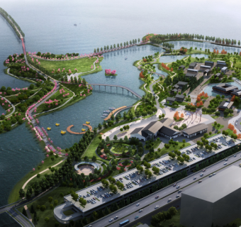 城中湖绿道景观公园景观设计规划