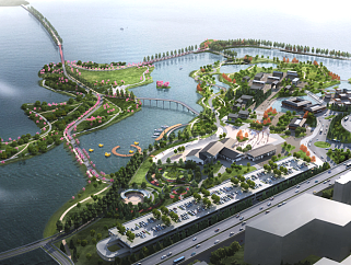 城中湖绿道景观公园景观设计规划