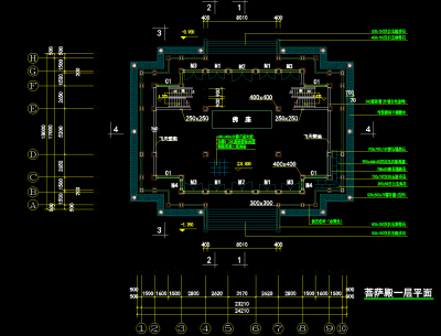 铜殿大圣紧那罗王菩萨殿一层<a href=https://www.yitu.cn/su/7392.html target=_blank class=infotextkey>平面</a>图.jpg