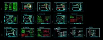 车站电气施工图CAD图纸