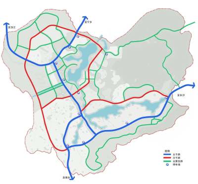 湖南长沙灰汤温泉国际旅游度假区概念性规划-道路<a href=https://www.yitu.cn/su/7436.html target=_blank class=infotextkey>交通</a>组织