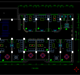 特色咖啡厅CAD施工图，咖啡厅CAD建筑图纸下载