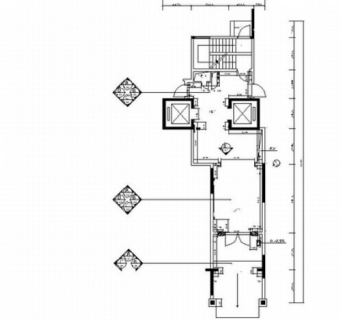 精品住宅首层大堂及电梯厅竣工图（二）