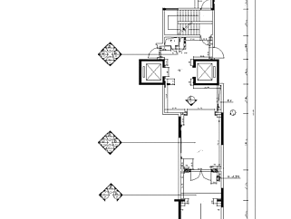 精品住宅首层大堂及电梯厅竣工图（二）