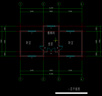 桂北民居CAD施工图，民居CAD建筑图纸下载