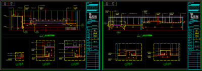 天花CAD节点大样施工图纸，cad建筑工程图纸下载