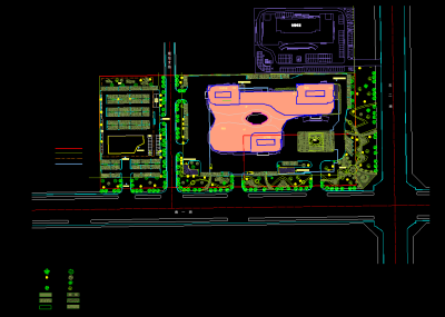 商业综合楼建筑施工图，商业综合楼CAD施工图纸下载