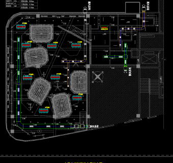 胡桃里音乐酒吧CAD施工图，胡桃里音乐酒吧CAD图纸下载