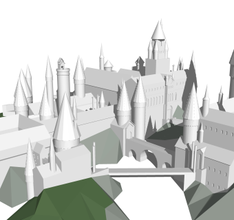 霍格沃茨学院SU模型，霍格沃茨SKP模型