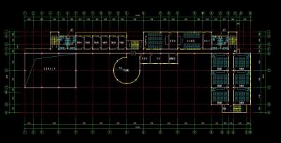 教学综合楼方案图设计图，综合楼cad建筑设计图纸下载