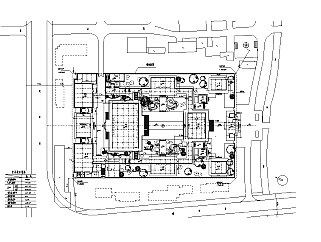 寺庙主配图建筑结构CAD施工图
