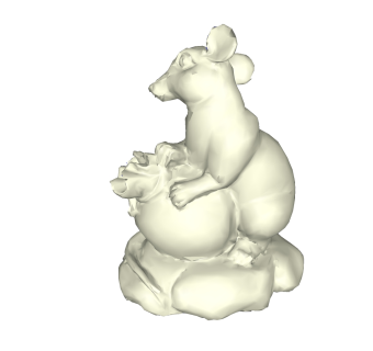 现代十二生肖雕塑SU模型，十二生肖SKB文件下载