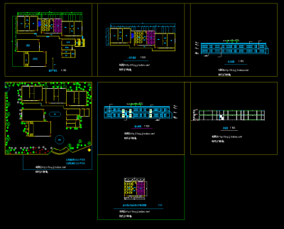 整套幼儿园CAD施工图，幼儿园CAD图纸下载