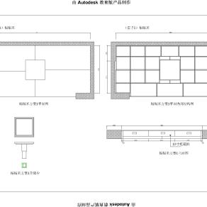 精细榻榻米CAD图纸4套下载