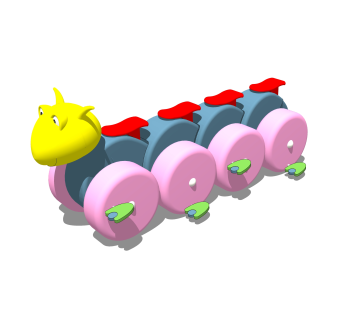 现代儿童卡通玩具草图大师模型，玩具su模型下载