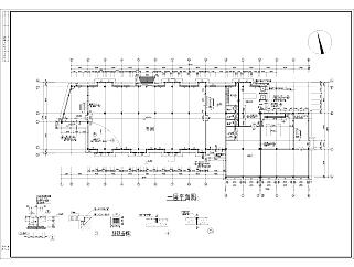 食堂综合楼CAD施工图