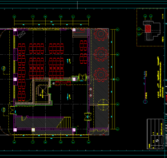 现代苏州吴中来聚楼cad竣工图，餐厅cad施工图下载
